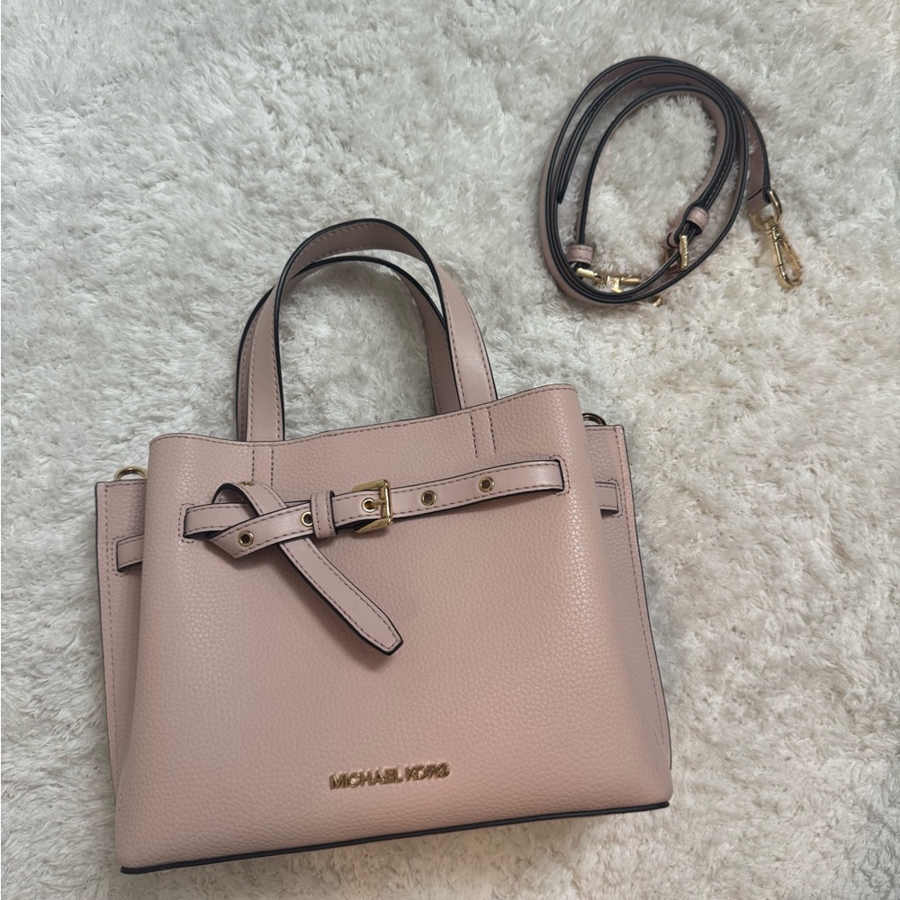 Michael Kors Pink Pebbled Leather Handbag